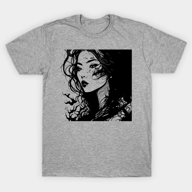 China Girl T-Shirt by lkn